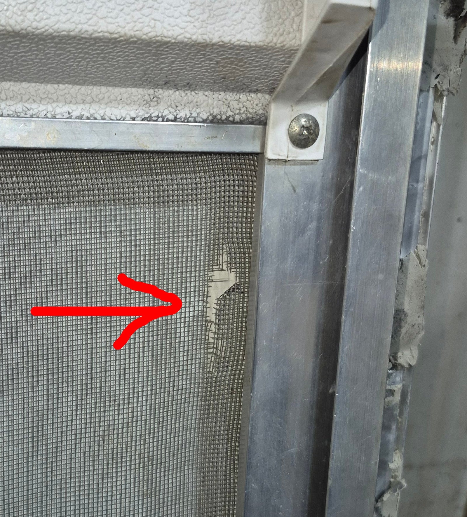 Used RV Square Entry Door 23 5/8