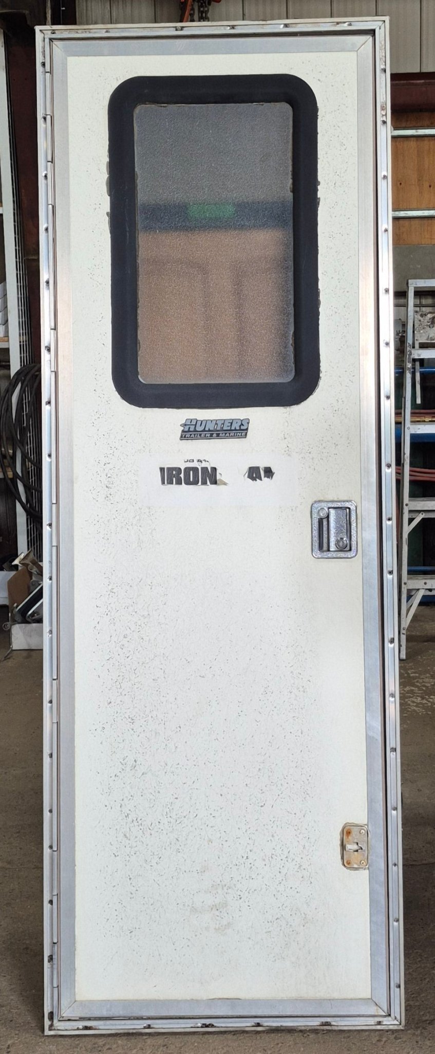 Used RV Square Entry Door 23 7/8" x 71 7/8" - Young Farts RV Parts