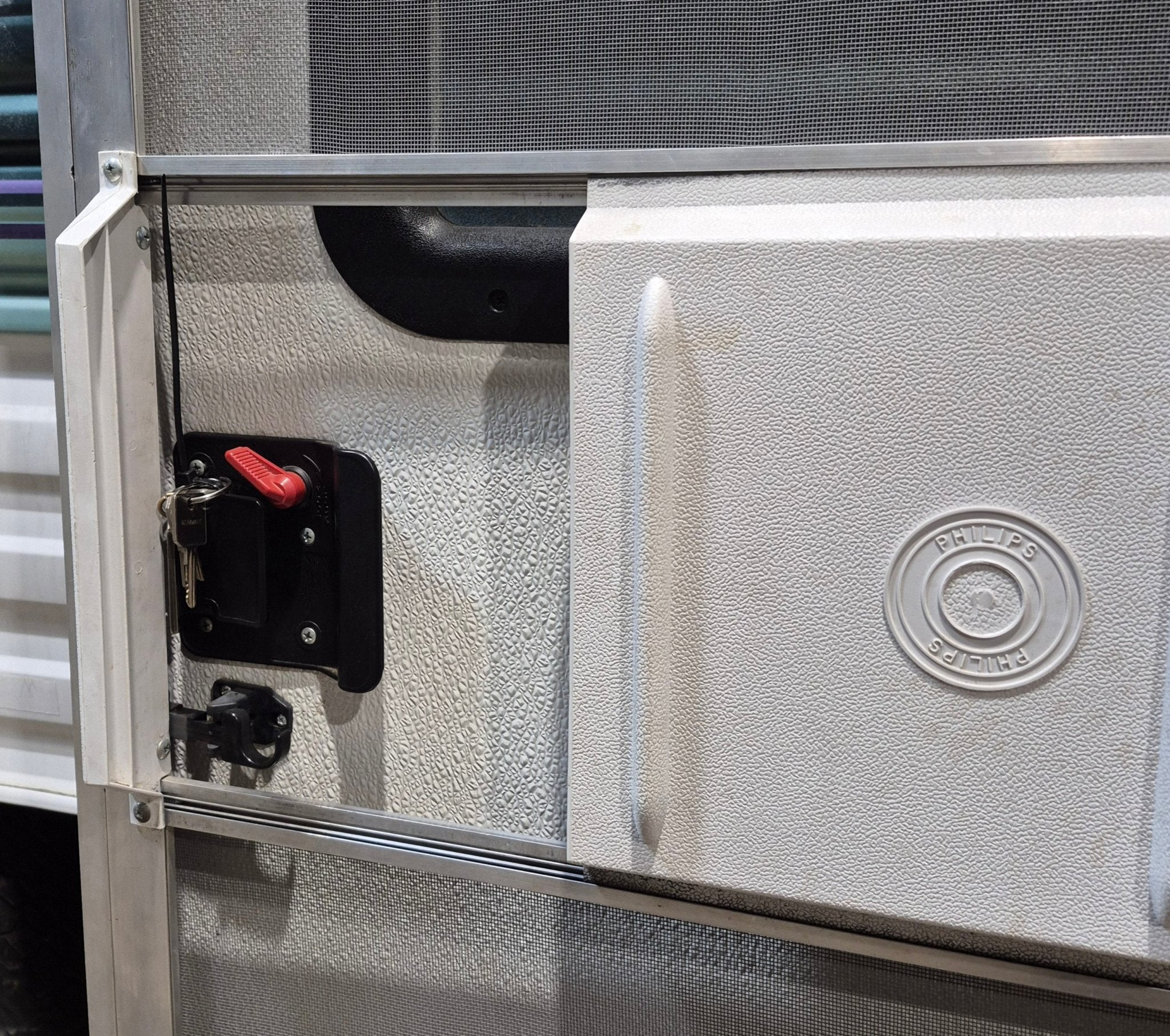 Used RV Square Entry Door 24 1/4" x 69 3/4" - Young Farts RV Parts