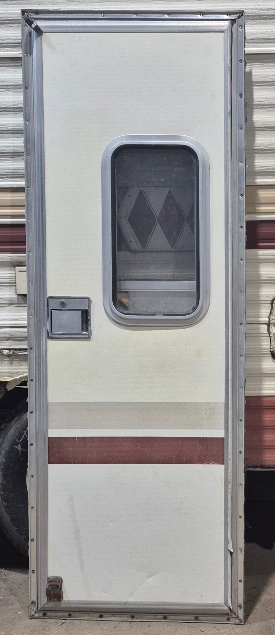 Used RV Square Entry Door 24 1/4