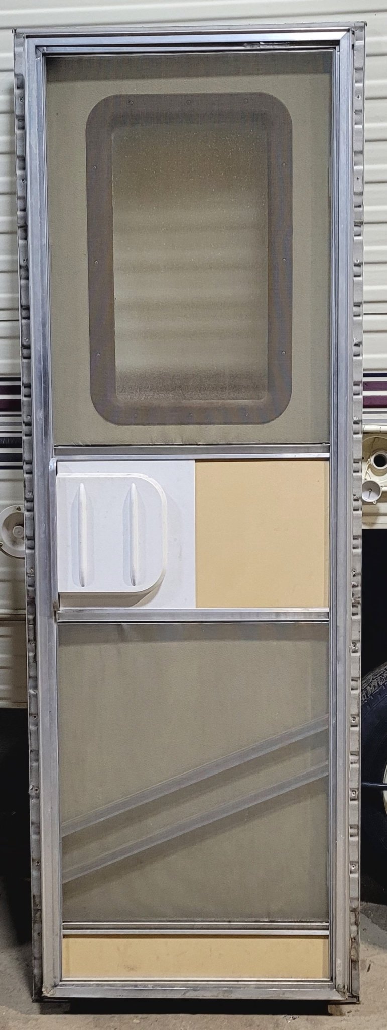 Used RV Square Entry Door 24 3/8