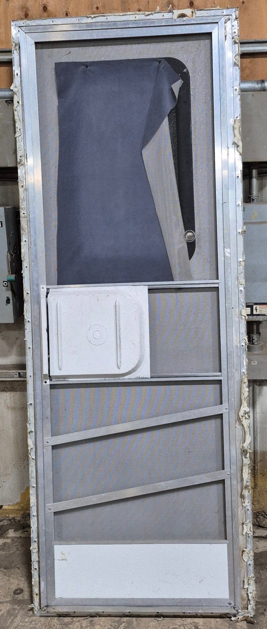 Used RV Square Entry Door 24" x 69 5/8" - Young Farts RV Parts