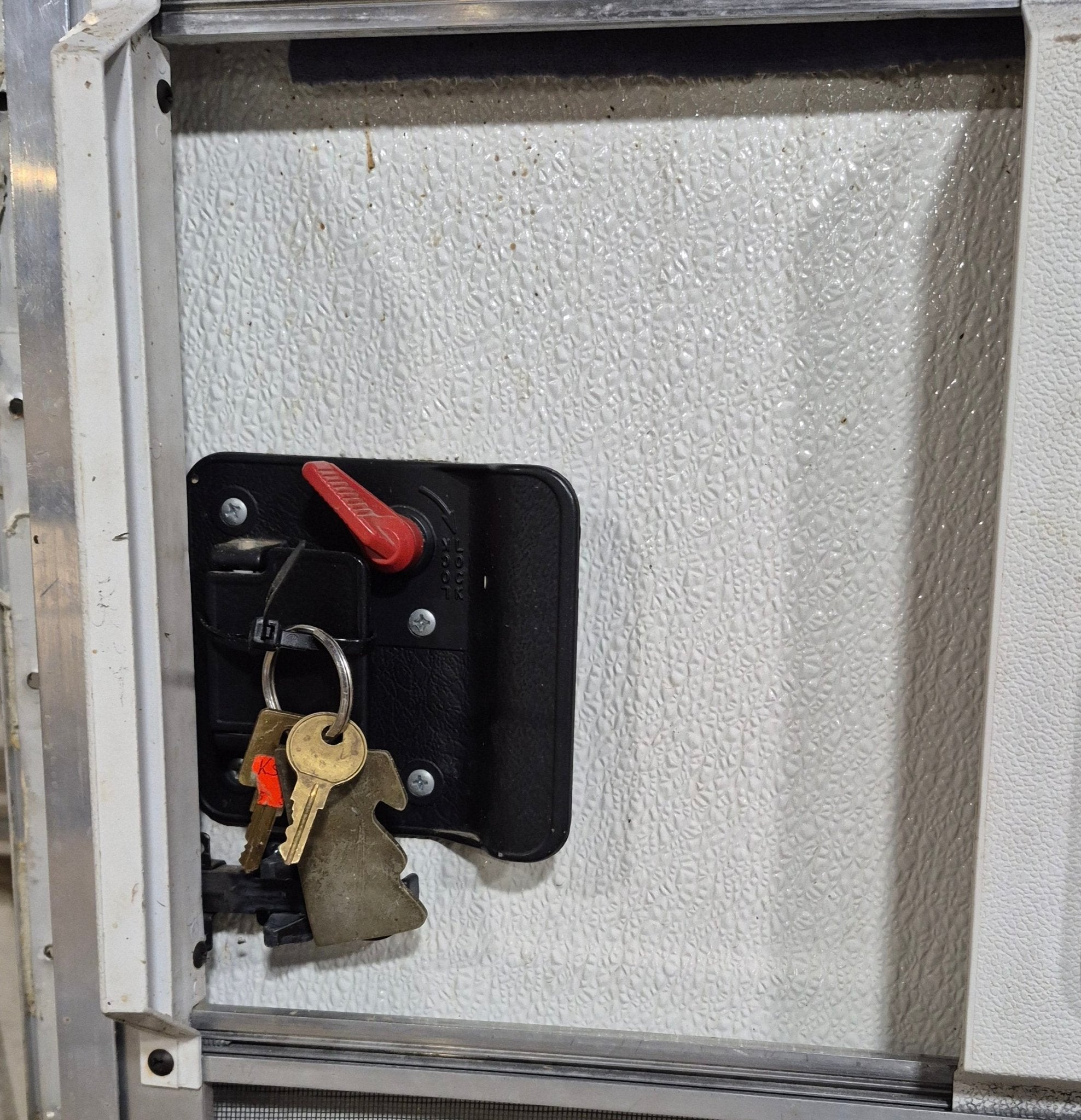 Used RV Square Entry Door 24" x 69 5/8" - Young Farts RV Parts