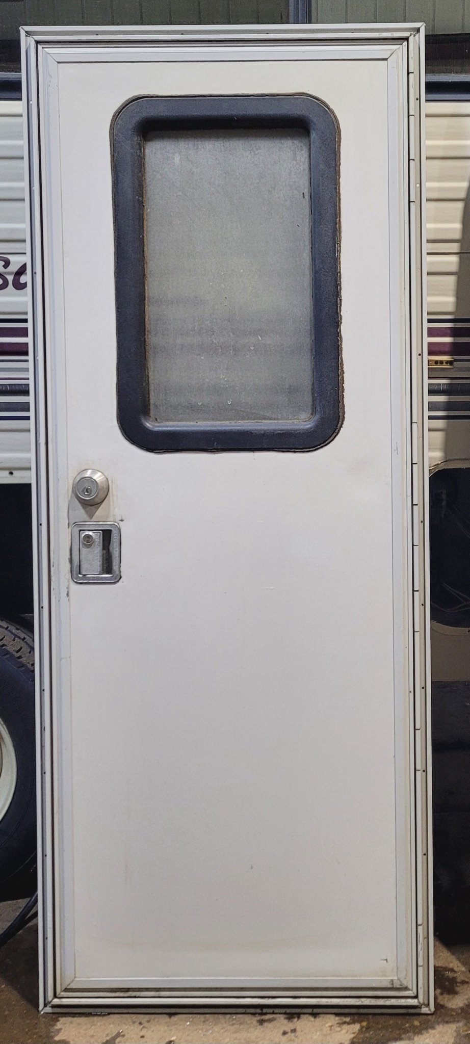 Used RV Square Entry Door 25 7/8