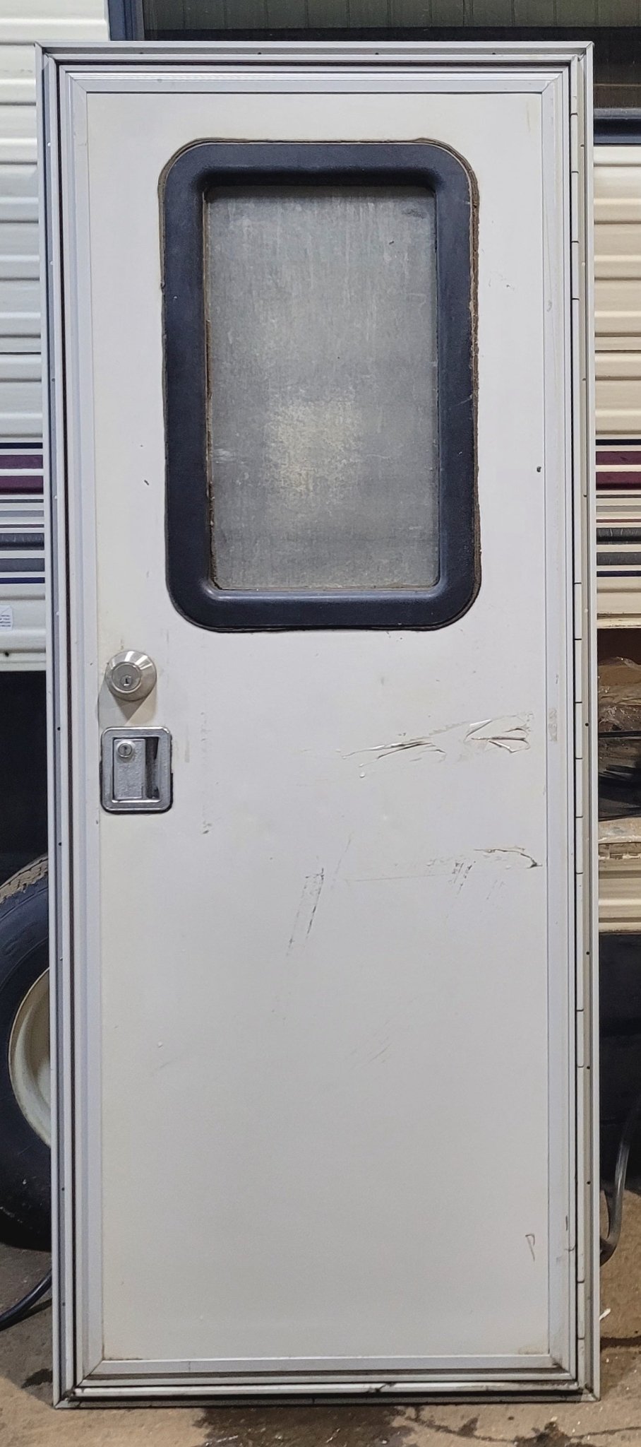 Used RV Square Entry Door 25 7/8