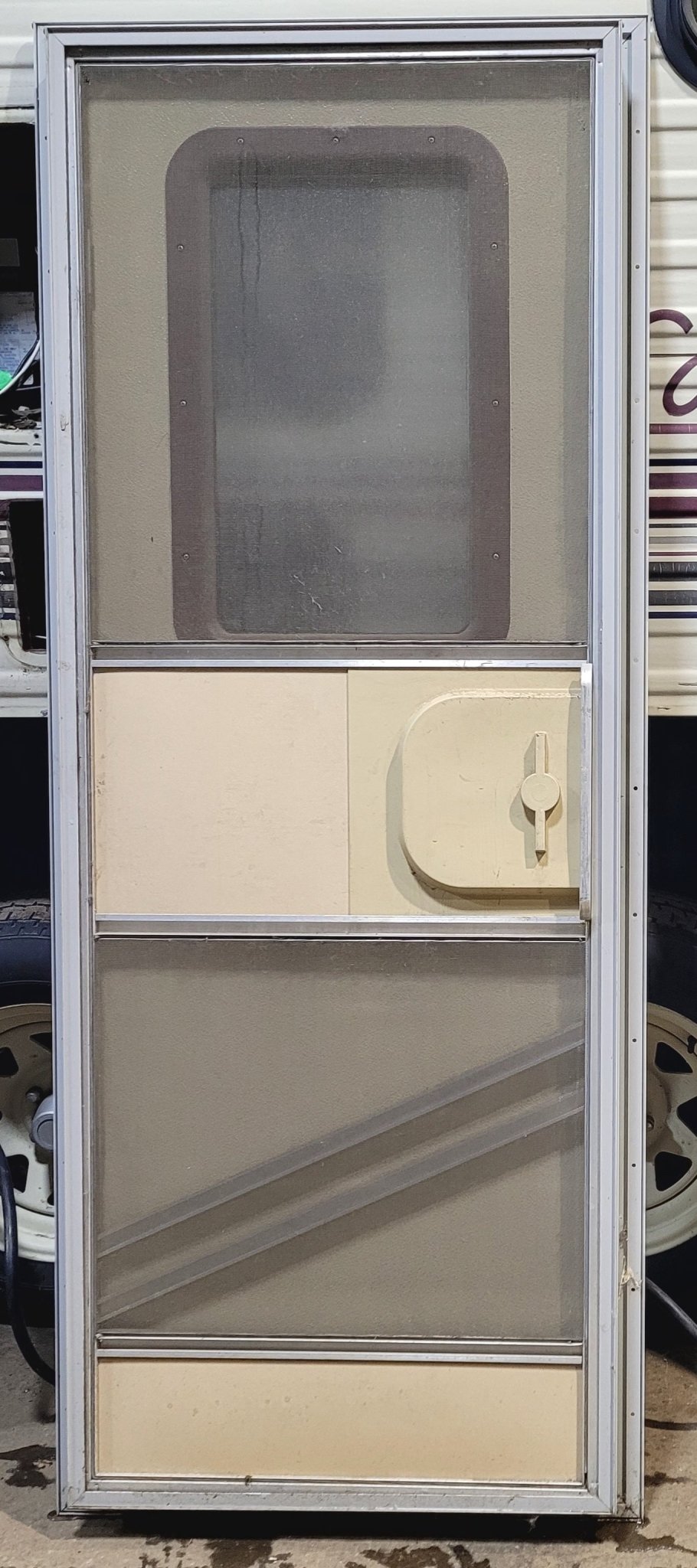 Used RV Square Entry Door 25 7/8