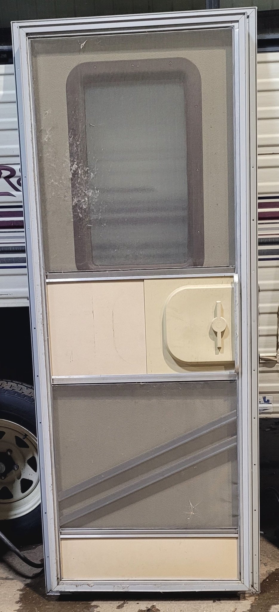 Used RV Square Entry Door 25 7/8