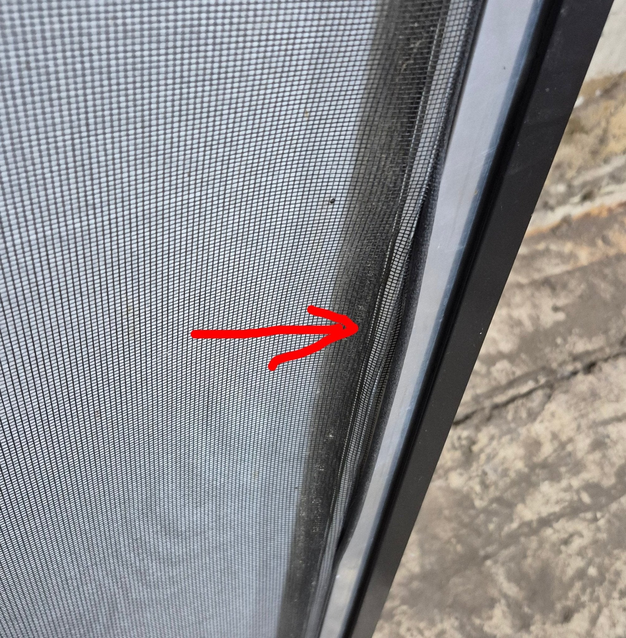 Used RV Square Entry Door 26 1/2" x 70 5/8" - Young Farts RV Parts