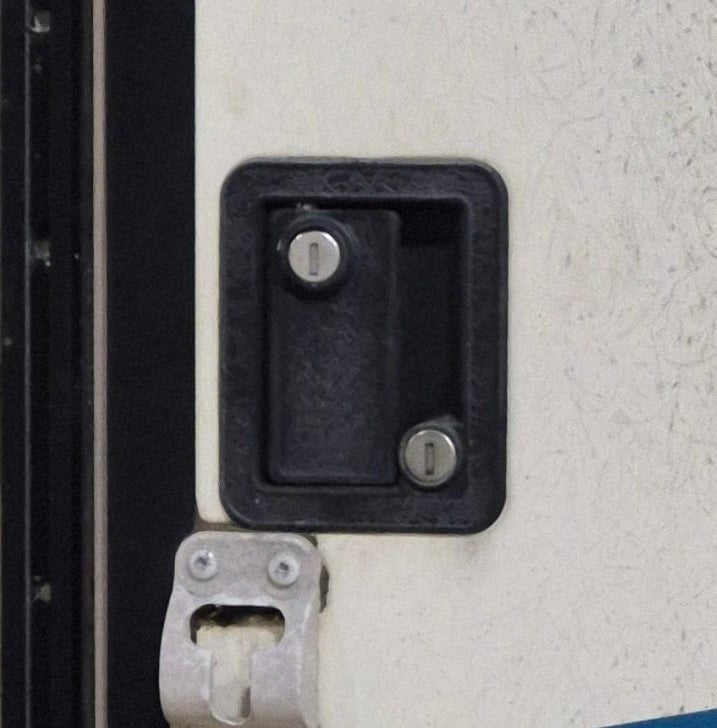 Used RV Square Entry Door 26 1/2