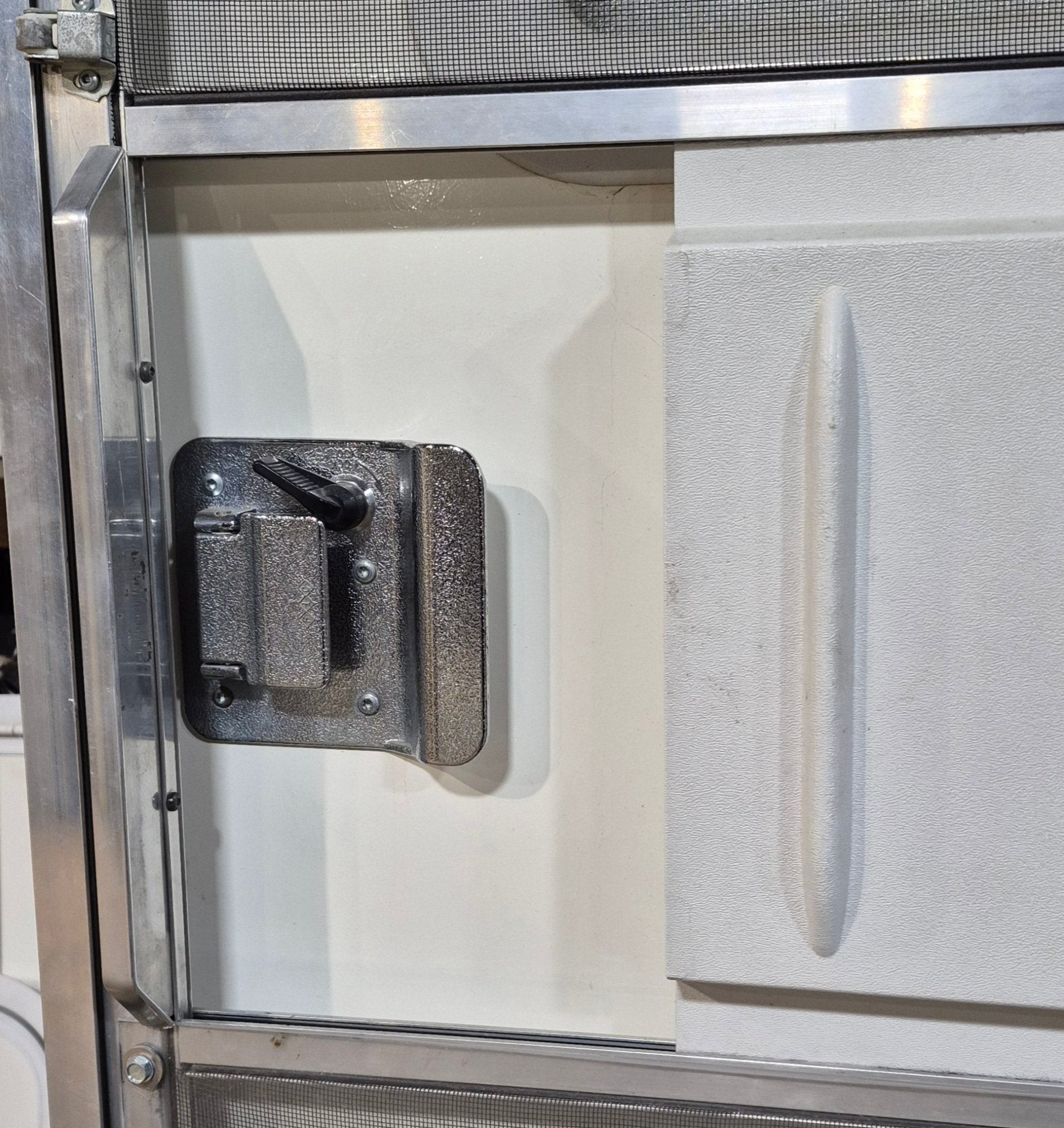 Used RV Square Entry Door 26" x 67 5/8" - Young Farts RV Parts