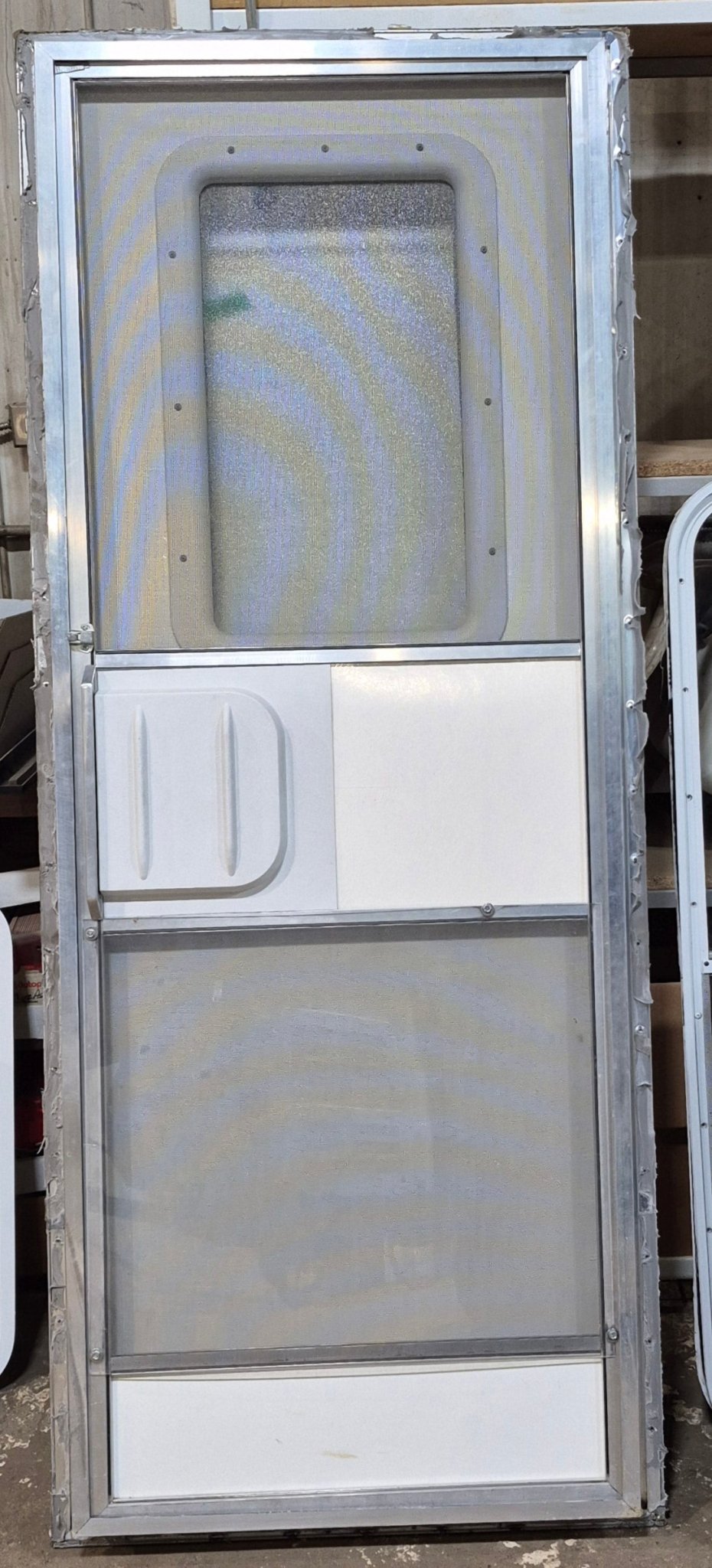 Used RV Square Entry Door 26" x 67 5/8" - Young Farts RV Parts