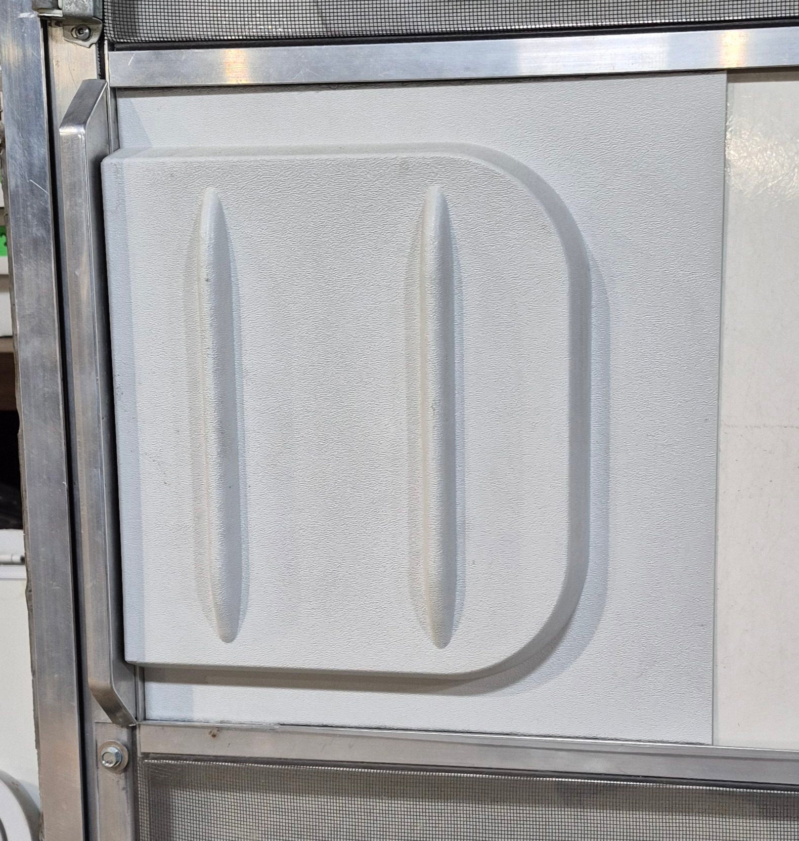 Used RV Square Entry Door 26" x 67 5/8" - Young Farts RV Parts