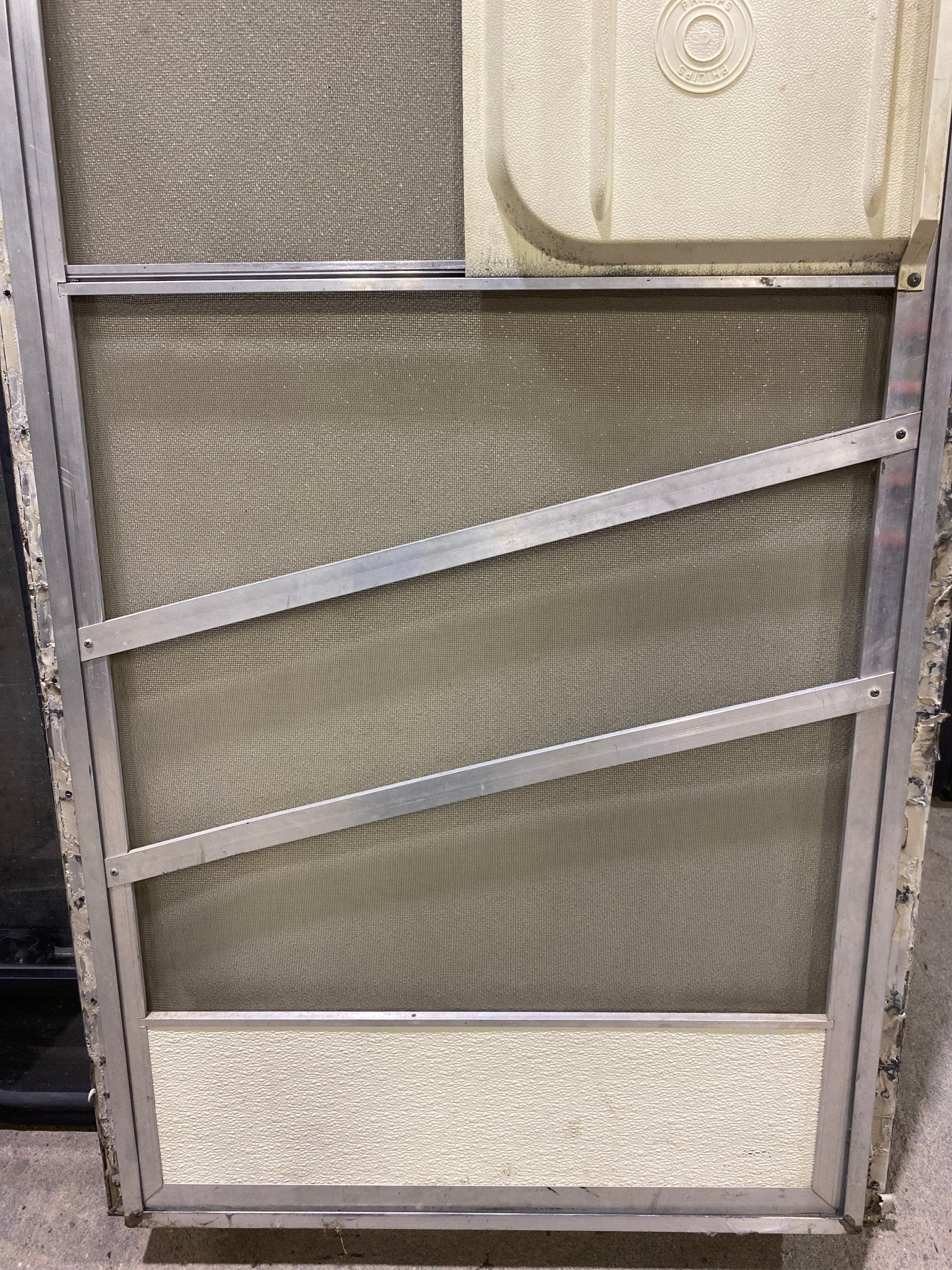 Used RV Square Entry Door 26" x 71 3/4" - Young Farts RV Parts