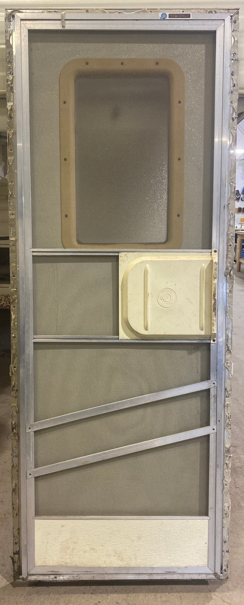 Used RV Square Entry Door 26" x 71 3/4" - Young Farts RV Parts