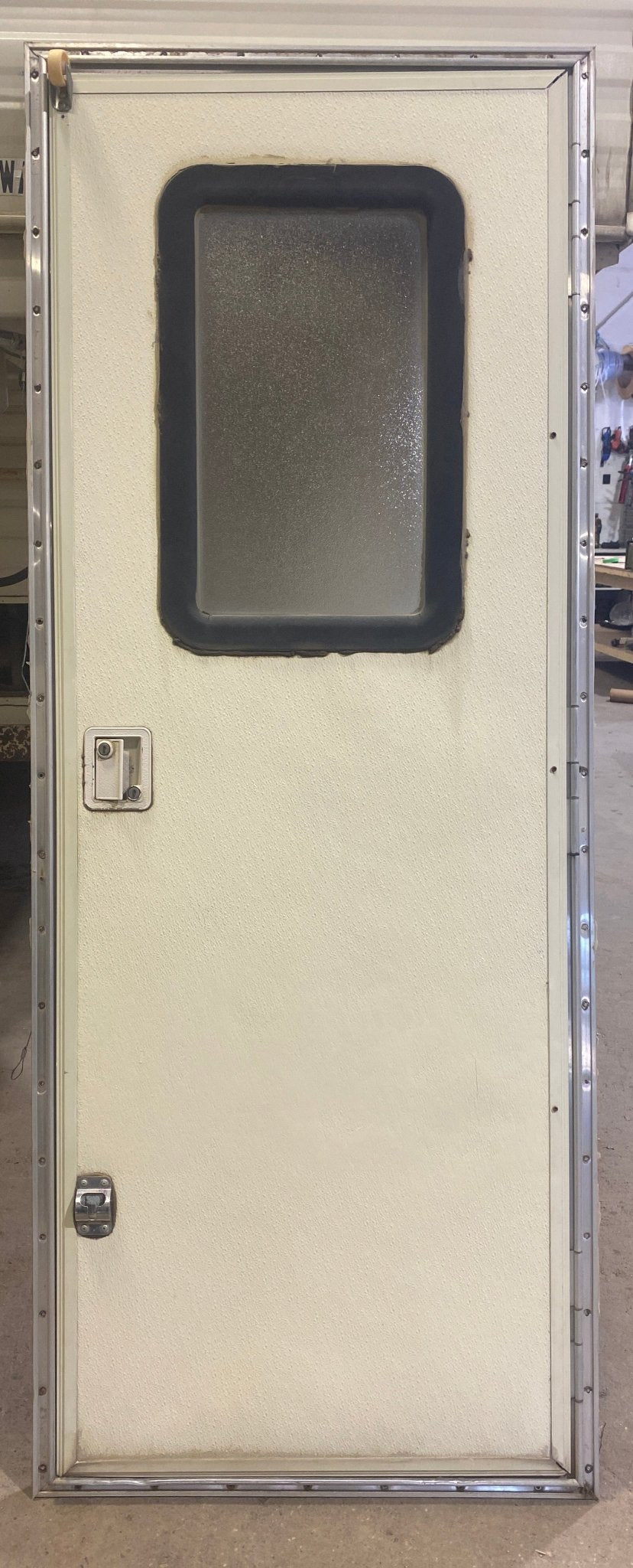 Used RV Square Entry Door 26" x 71 3/4" - Young Farts RV Parts