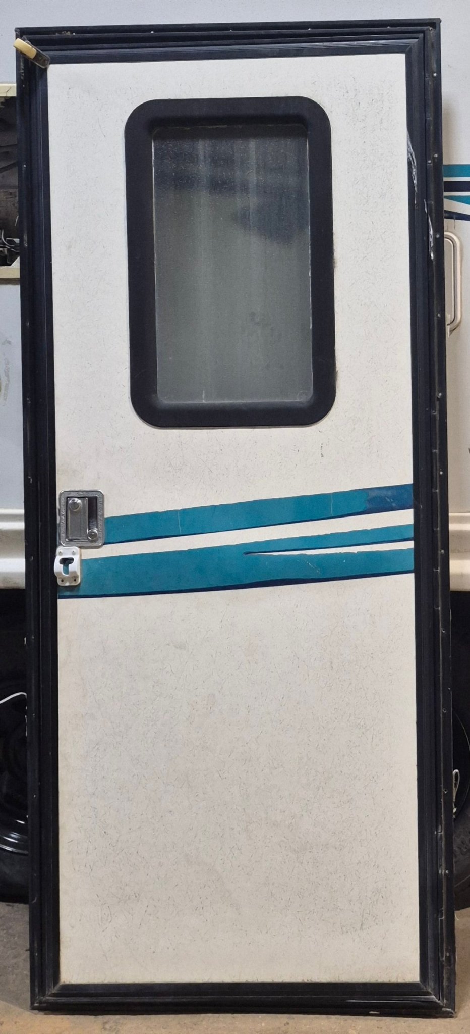 Used RV Square Entry Door 29 3/4" x 71 3/4" - Young Farts RV Parts