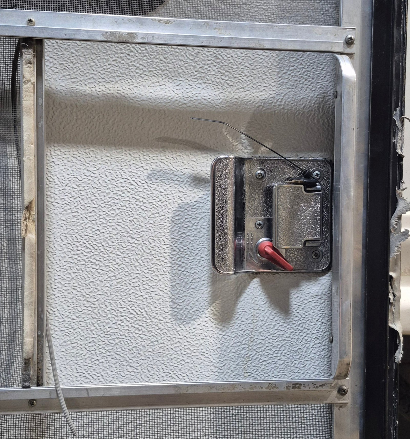 Used RV Square Entry Door 29 3/4