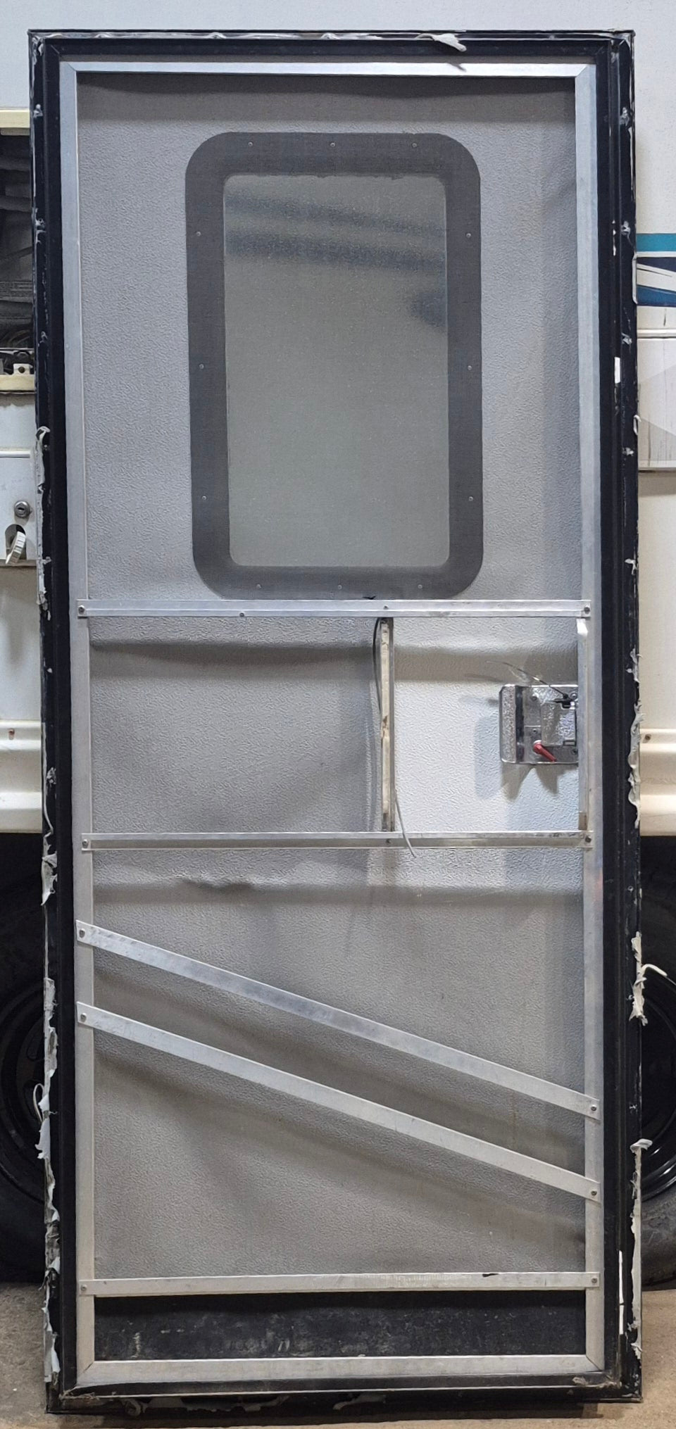 Used RV Square Entry Door 29 3/4" x 71 3/4" - Young Farts RV Parts