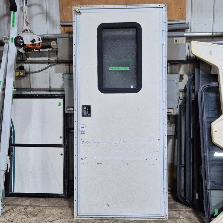 Used RV Square Entry Door - 29.5 X 71.75 - Young Farts RV Parts