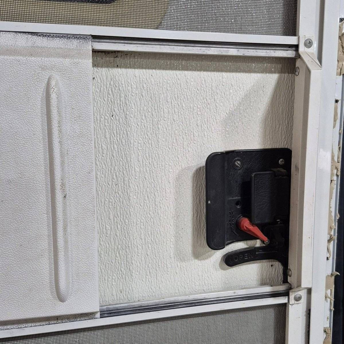 Used RV Square Entry Door - 29.5 X 71.75 - Young Farts RV Parts