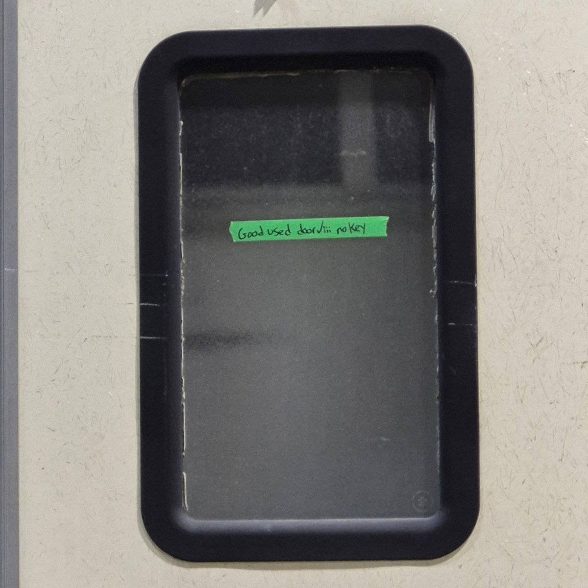 Used RV Square Entry Door - 29.75 X 67.875 X 2.25 - Young Farts RV Parts