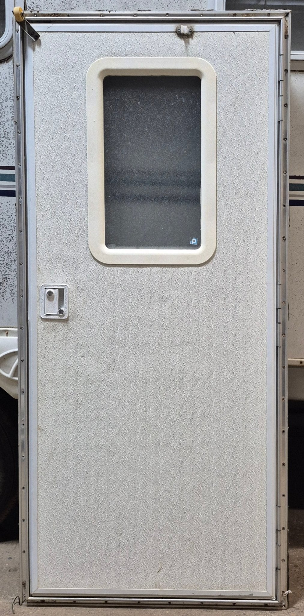 Used RV Square Entry Door 30 1/8" x 69 1/2" - Young Farts RV Parts