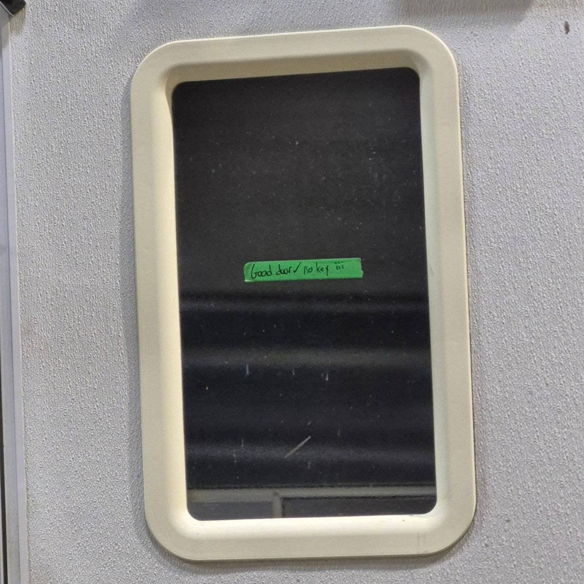 Used RV Square Entry Door 30" x 69 3/4" - Young Farts RV Parts