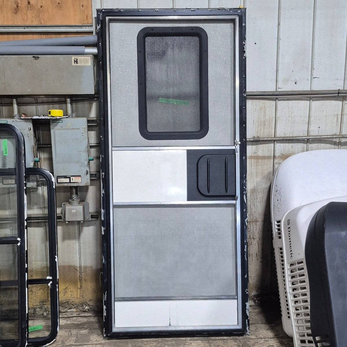 Used RV Square Entry Door - 30.375 X 70.625 X 2.25 - Young Farts RV Parts
