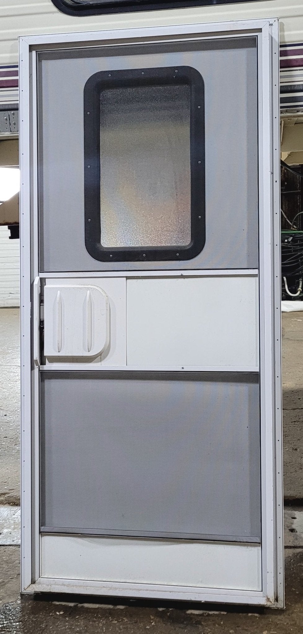 Used RV Square Entry Door 31 3/4" x 71 5/8" - Young Farts RV Parts