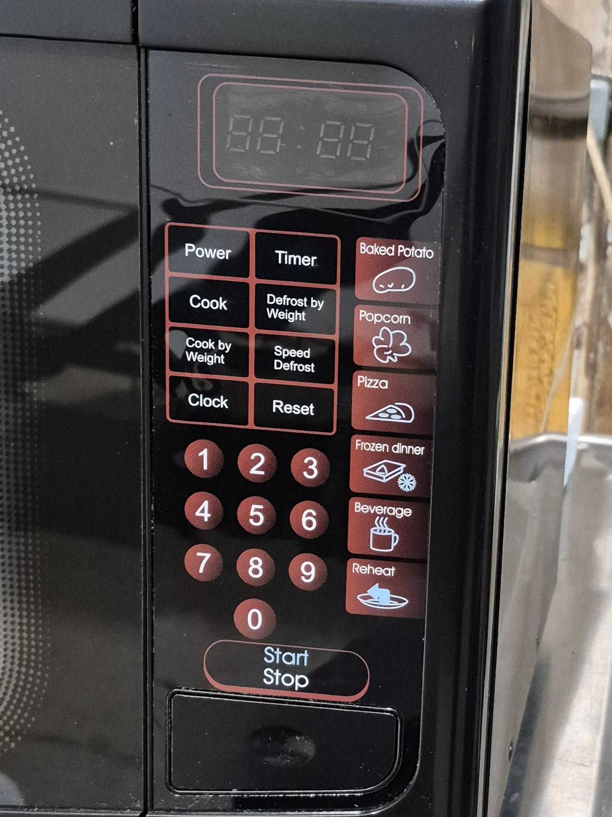 Used RV Sylvania Microwave, 20" W x 12" H x 13 1/4" D - Young Farts RV Parts