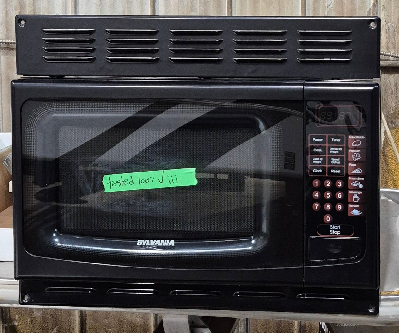 Used RV Sylvania Microwave, 20