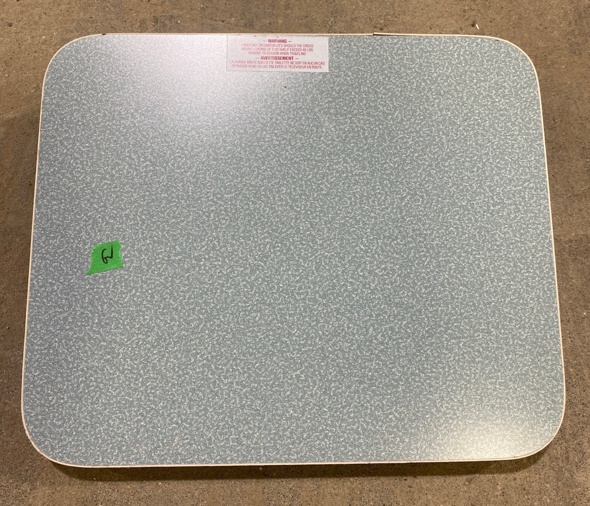 Used RV Table Top 18" W X 15" H - Young Farts RV Parts