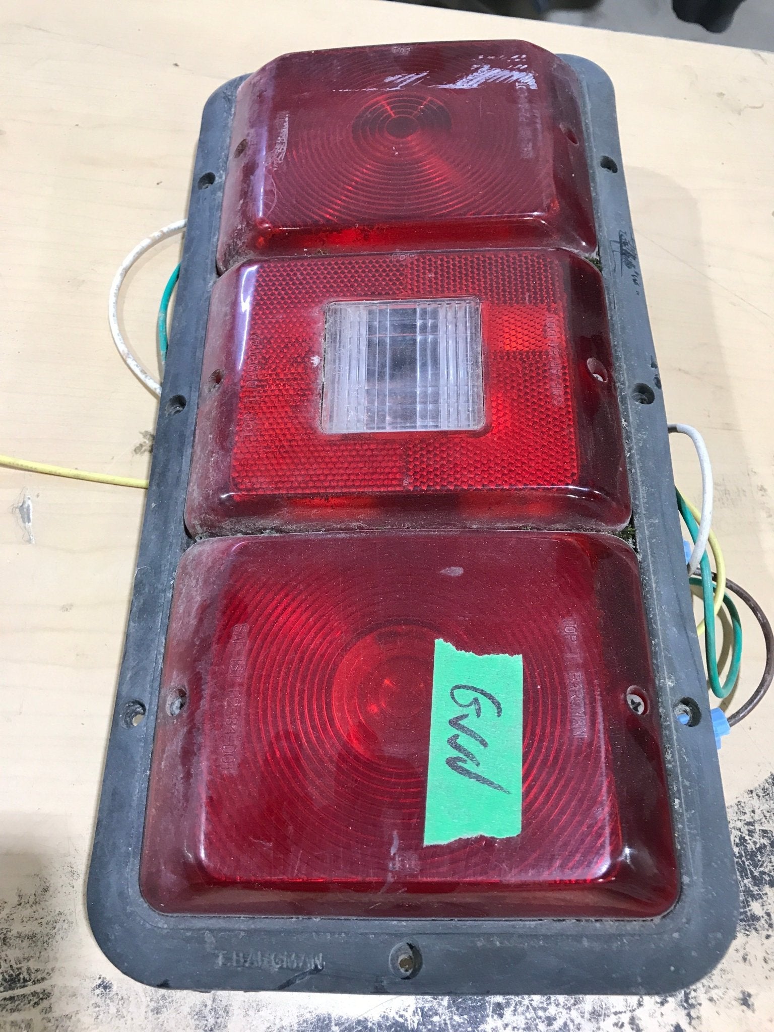 Used RV Tail Light Assembly - Bargman SAE IST P2 84 DOT - Young Farts RV Parts