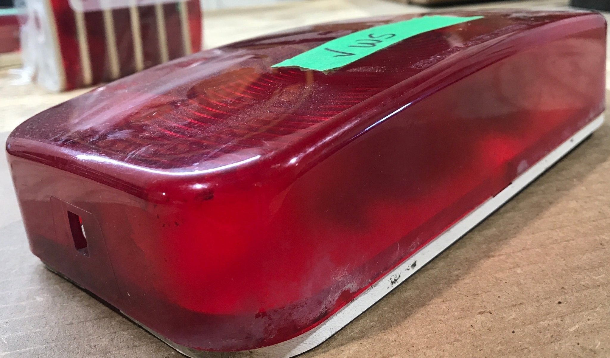 Used RV Tail Light Assembly Replacement Lens with base SAE - AILRST 94 DOT - Young Farts RV Parts