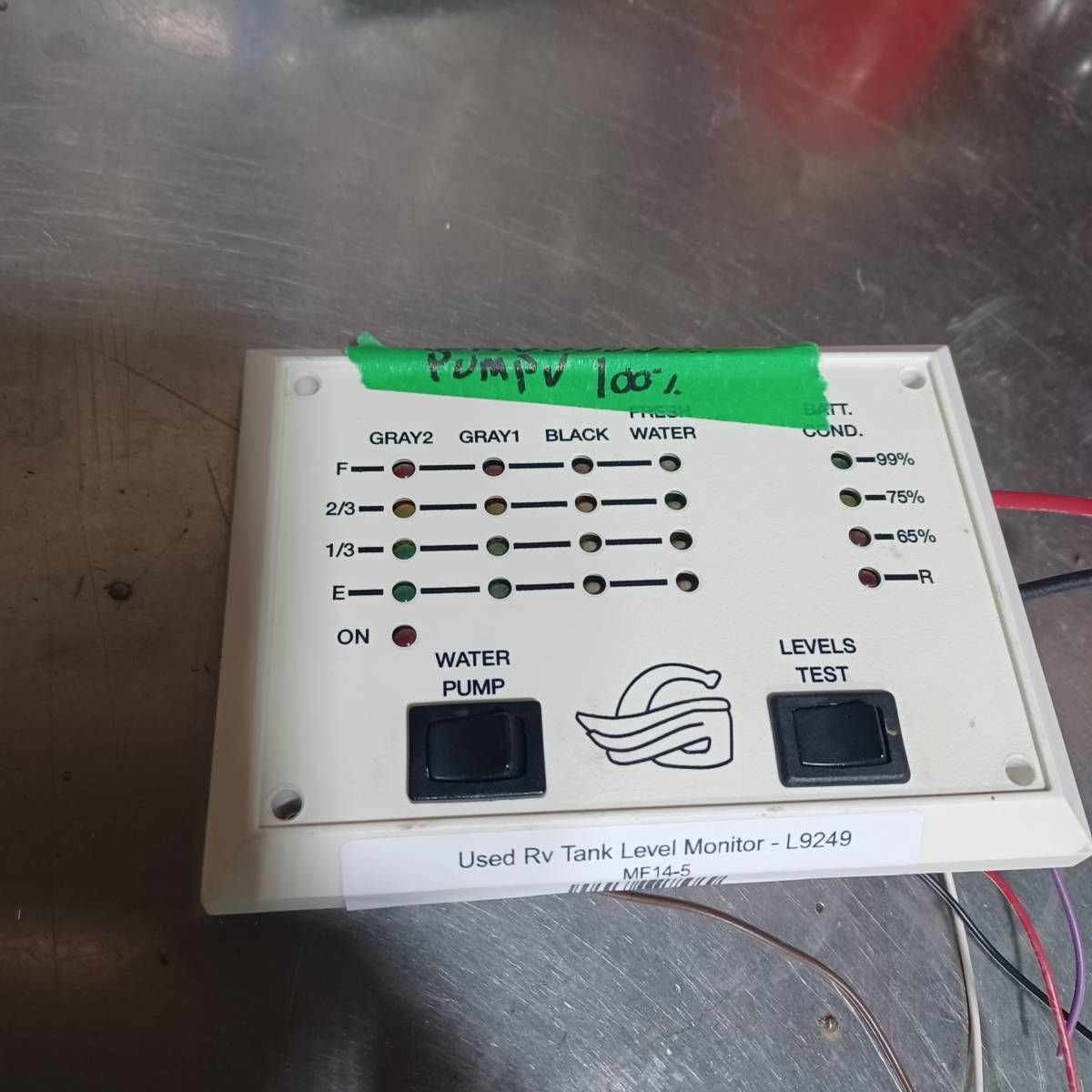 Used Rv Tank Level Monitor - L9250 - Young Farts RV Parts