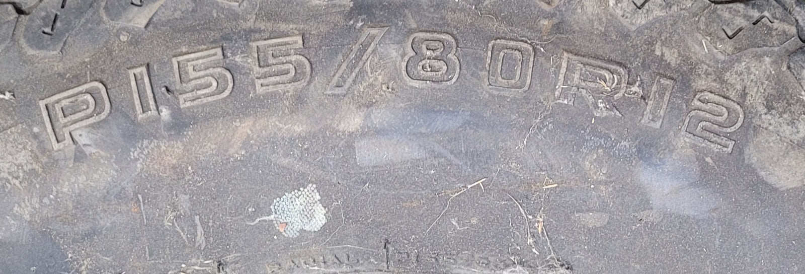 Used RV Tire & Rim 12