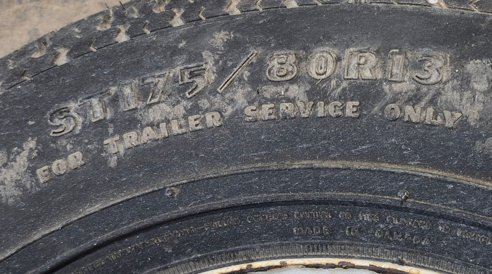 Used RV Tire & Rim 13