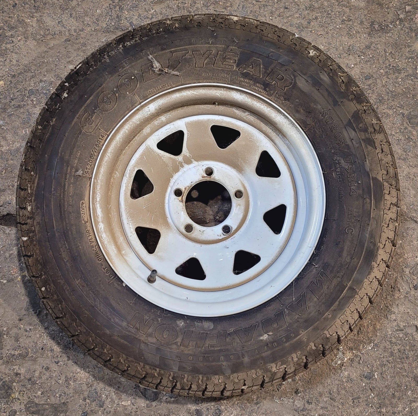 Used RV Tire & Rim 14