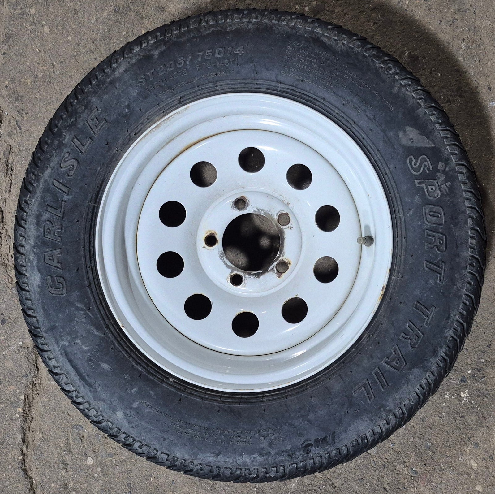 Used RV Tire & Rim 14