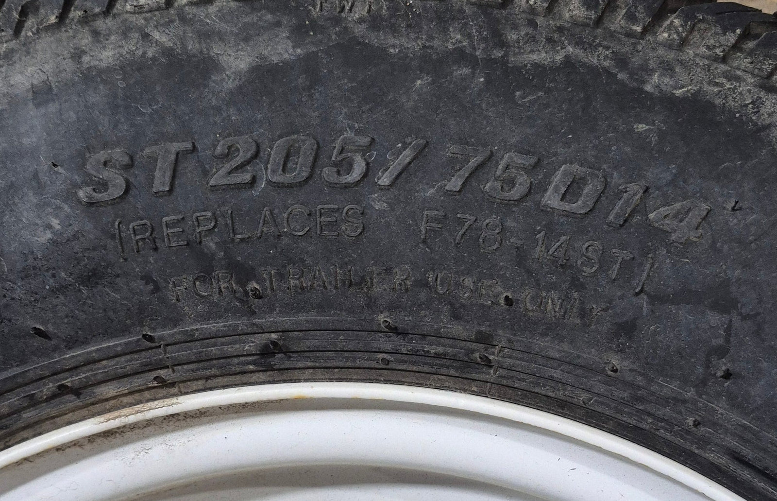 Used RV Tire & Rim 14