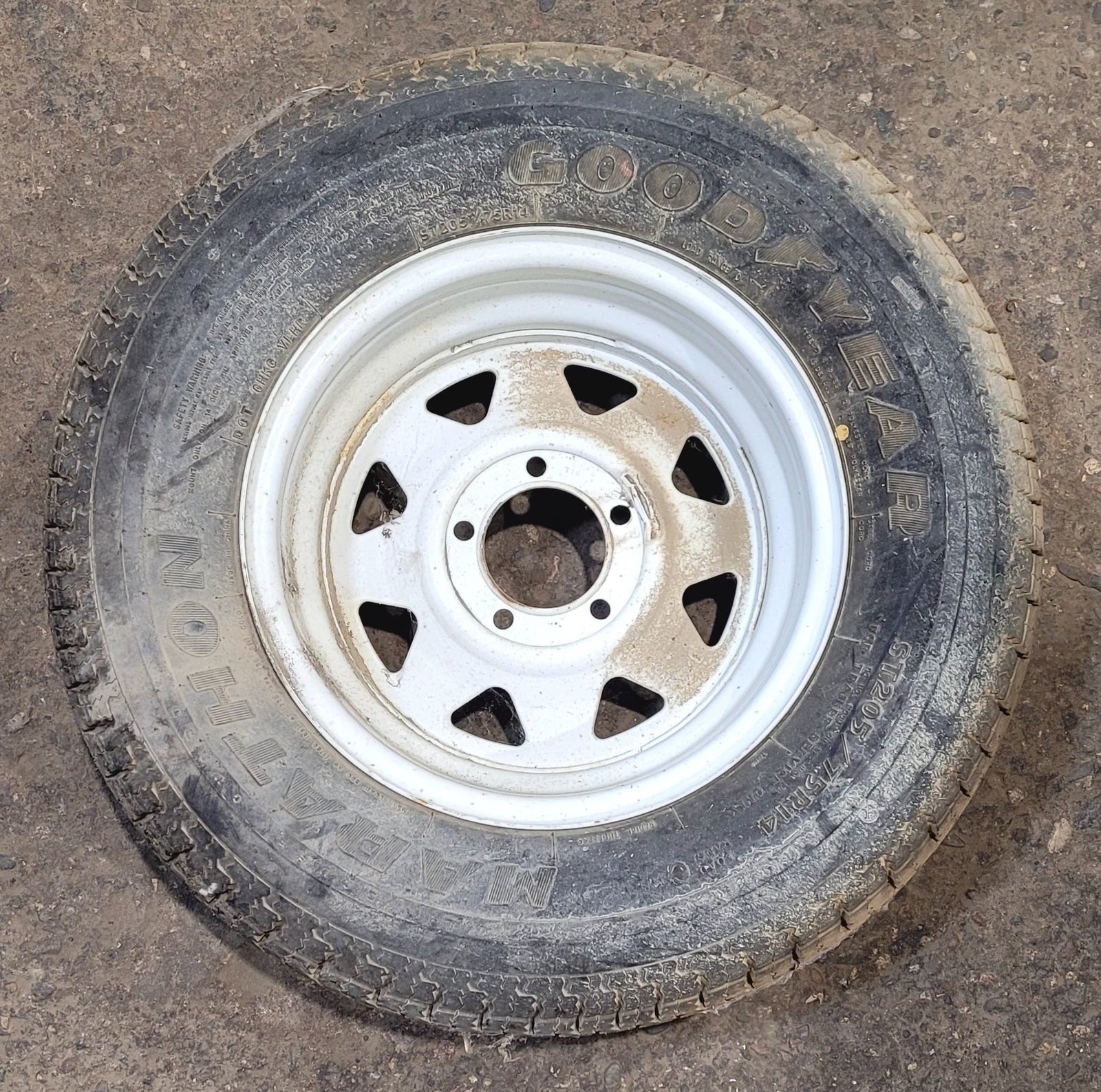 Used RV Tire & Rim 14