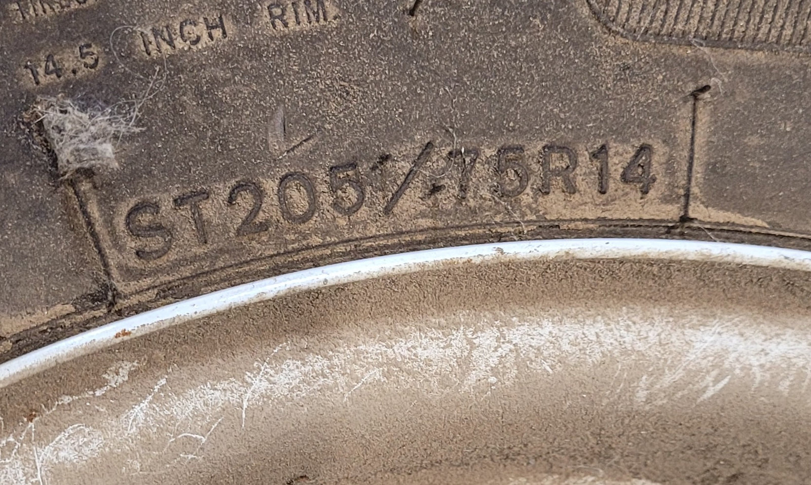 Used RV Tire & Rim 14