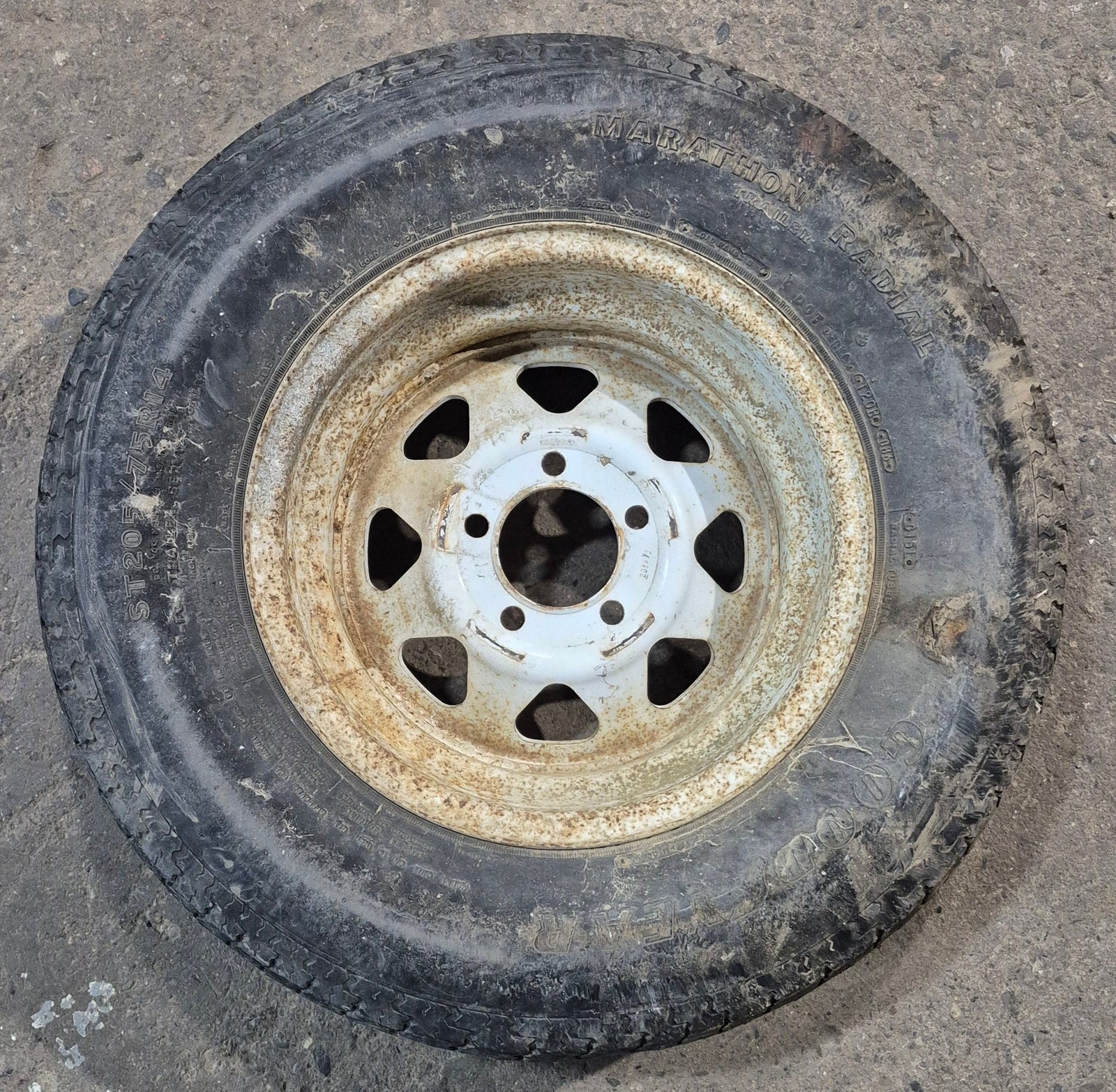 Used RV Tire & Rim 14