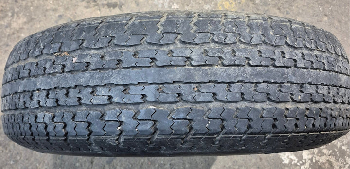 Used RV Tire & Rim 14" - 5 bolt - WEATHER CHECKED - Young Farts RV Parts