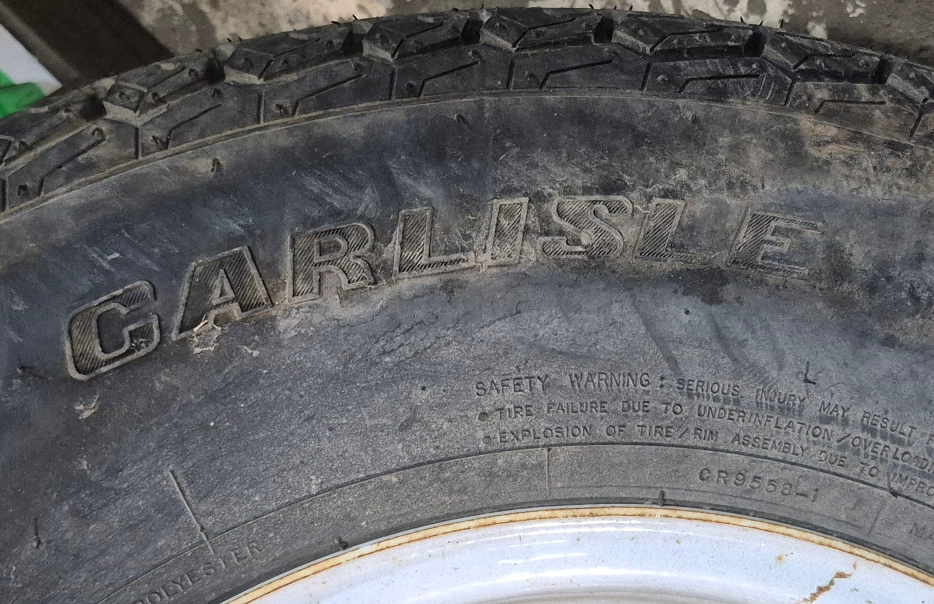 Used RV Tire & Rim 15" - 5 bolt - Young Farts RV Parts
