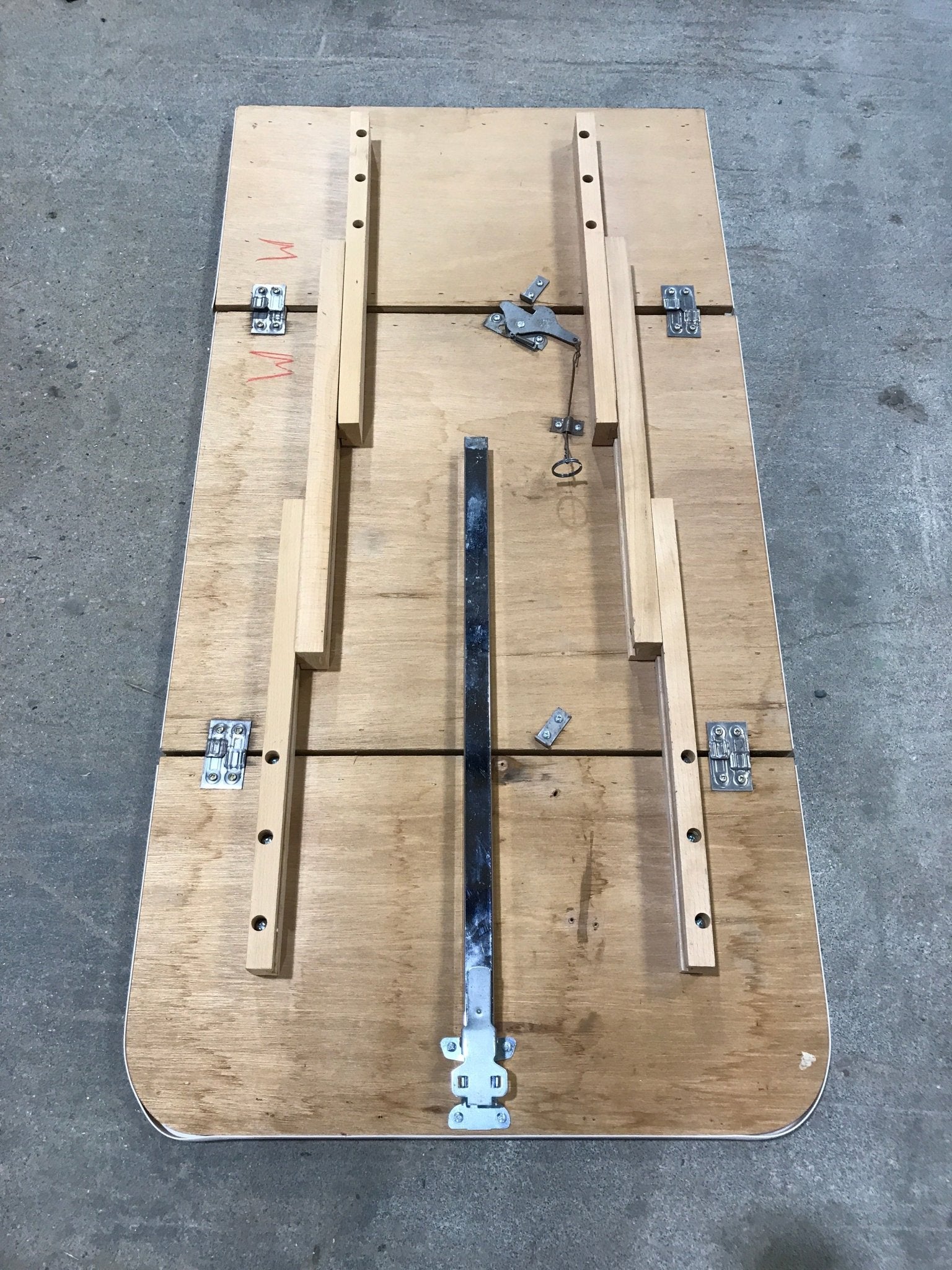 Used RV Wall Mount Table Top 25 3/4" L x 23 1/2" W - Young Farts RV Parts