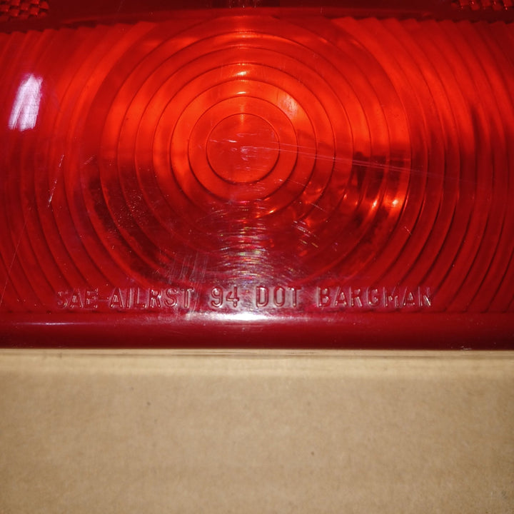 Used SAE-AILRST Tail Light Replacement Lens - 94 D.O.T. BARGMAN - Young Farts RV Parts