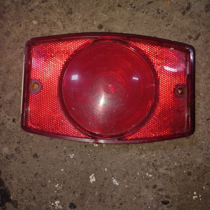 Used SAE-STLIA-67 596 License Plate Replacement Lens with Bracket-596 - Young Farts RV Parts