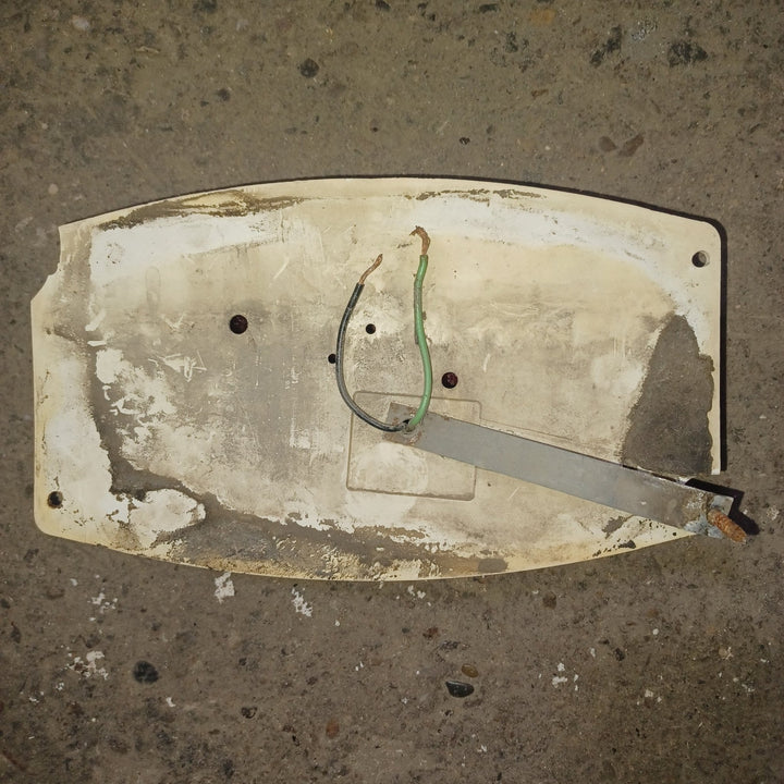 Used SAE-STLIA-67 596 License Plate Replacement Lens with Bracket-596 - Young Farts RV Parts