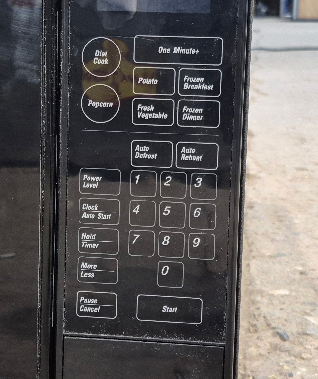 Used SAMSUNG RV Microwave 21 1/2" W x 12 1/" H x 14 1/2" D - Young Farts RV Parts